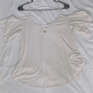 Hollister Cutout Shoulder Top
